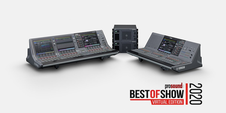 RIVAGE PM5和PM3数字混音系统，实力斩获IBC 2020 Best of Show大奖
